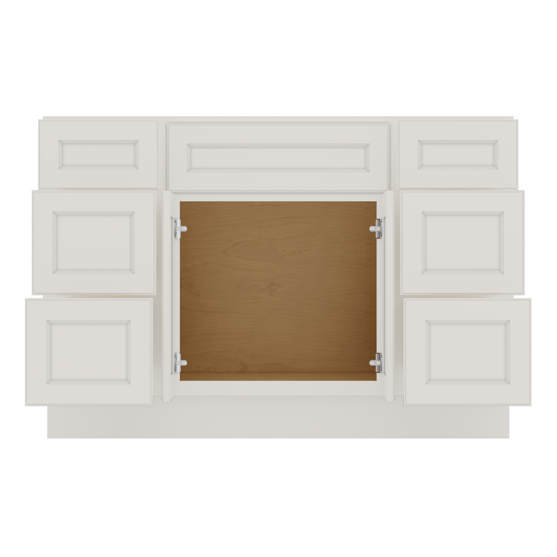 J&K Dove E1 Vanity Sink Combo 48" W x 33" H x 21" D