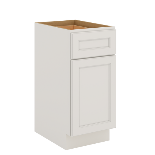 J&K Dove E1 Vanity Base Door/Drawer 15" W x 33" H x 21" D