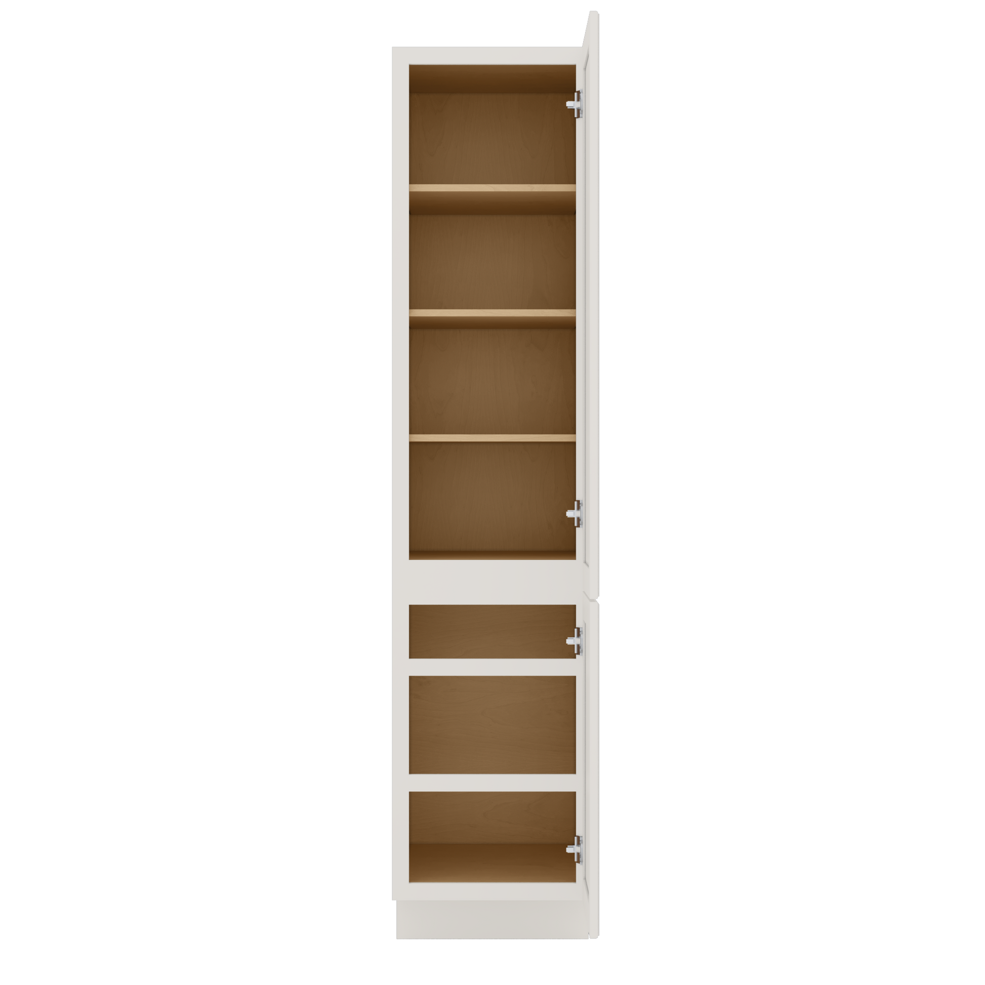 J&K Dove E1 Vanity Linen 18" W x 81" H x 24" D