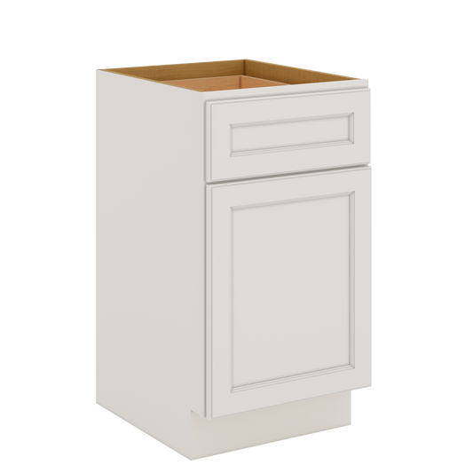 J&K Dove E1 Vanity Base Door/Drawer 18" W x 33" H x 21" D