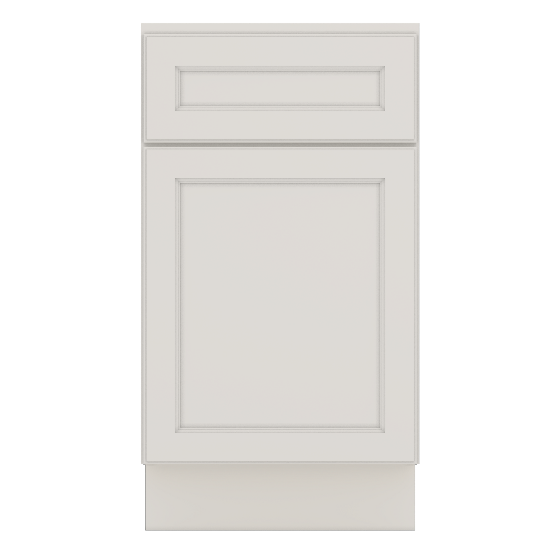 J&K Dove E1 Vanity Base Door/Drawer 18" W x 33" H x 21" D