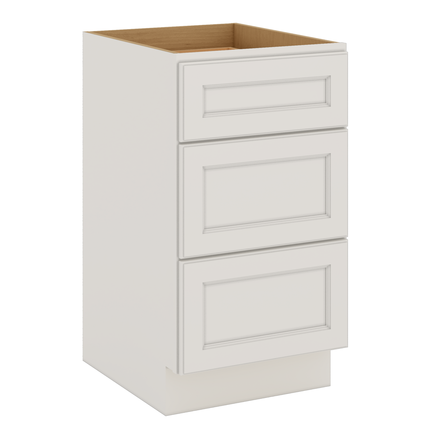 J&K Dove E1 Vanity 3 Drawer Base 18" W x 33" H x 21" D