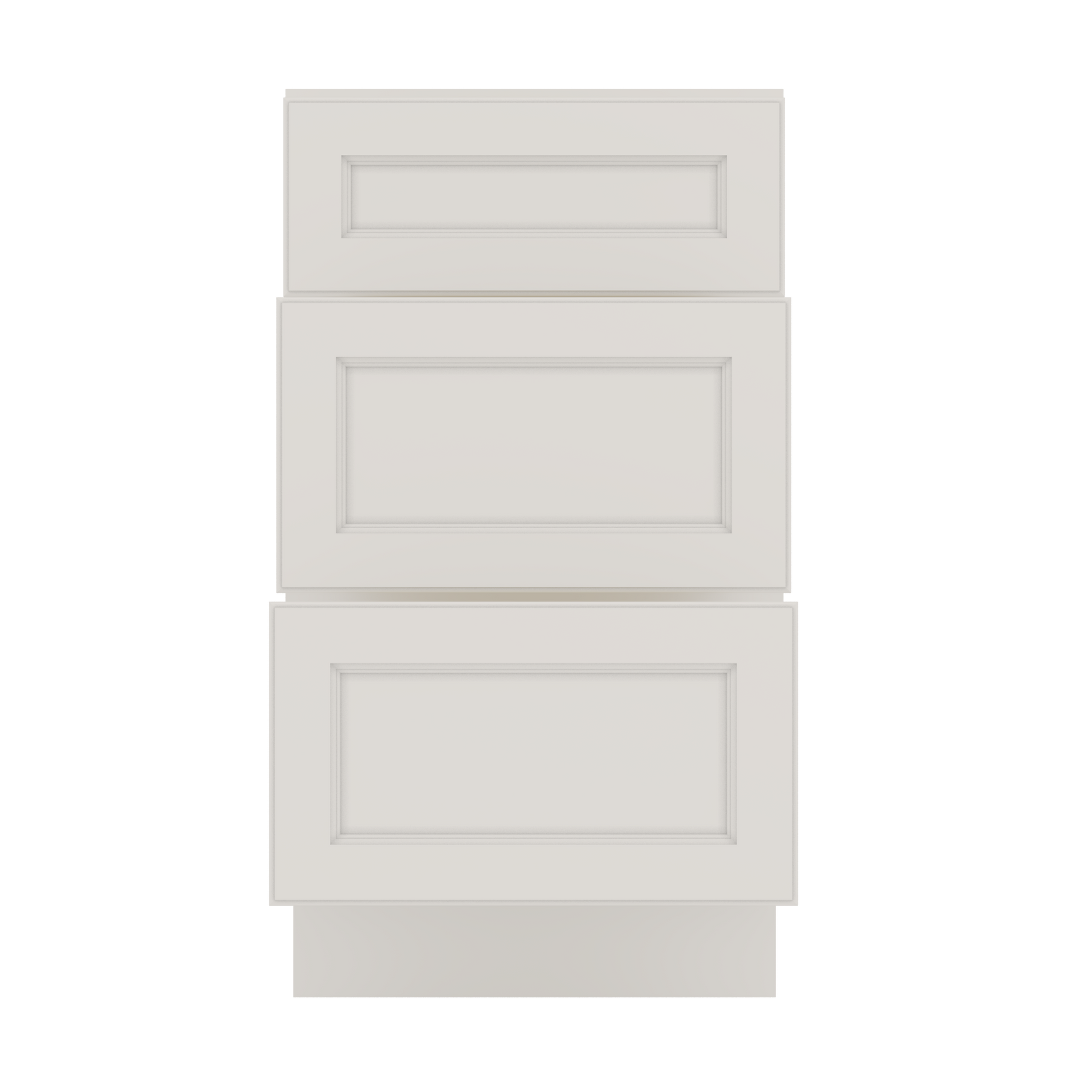 J&K Dove E1 Vanity 3 Drawer Base 18" W x 33" H x 21" D