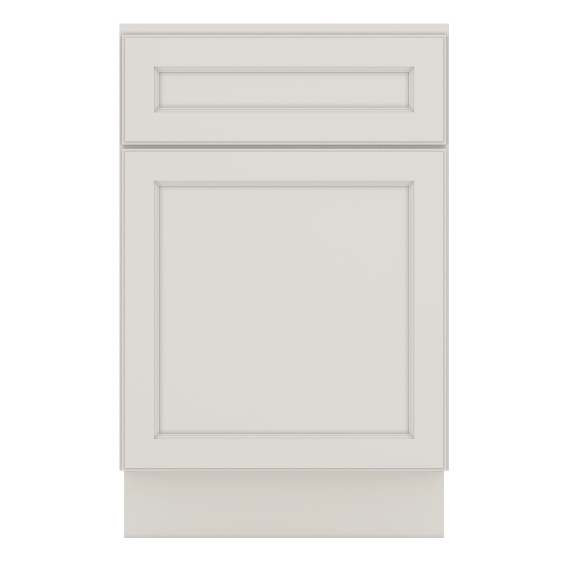J&K Dove E1 Vanity Base Door/Drawer  21" W x 33" H x 21" D