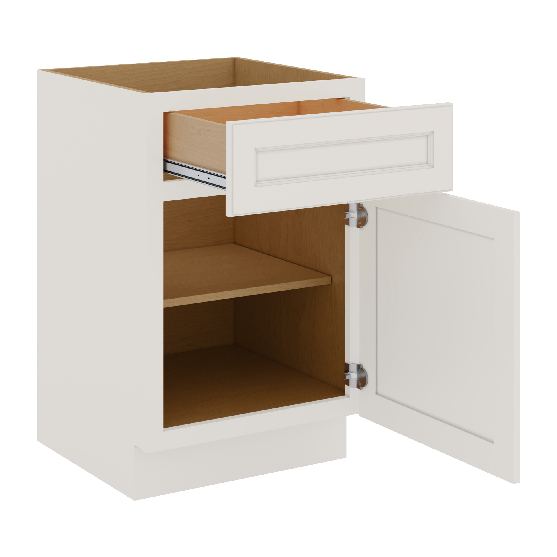 J&K Dove E1 Vanity Base Door/Drawer  21" W x 33" H x 21" D