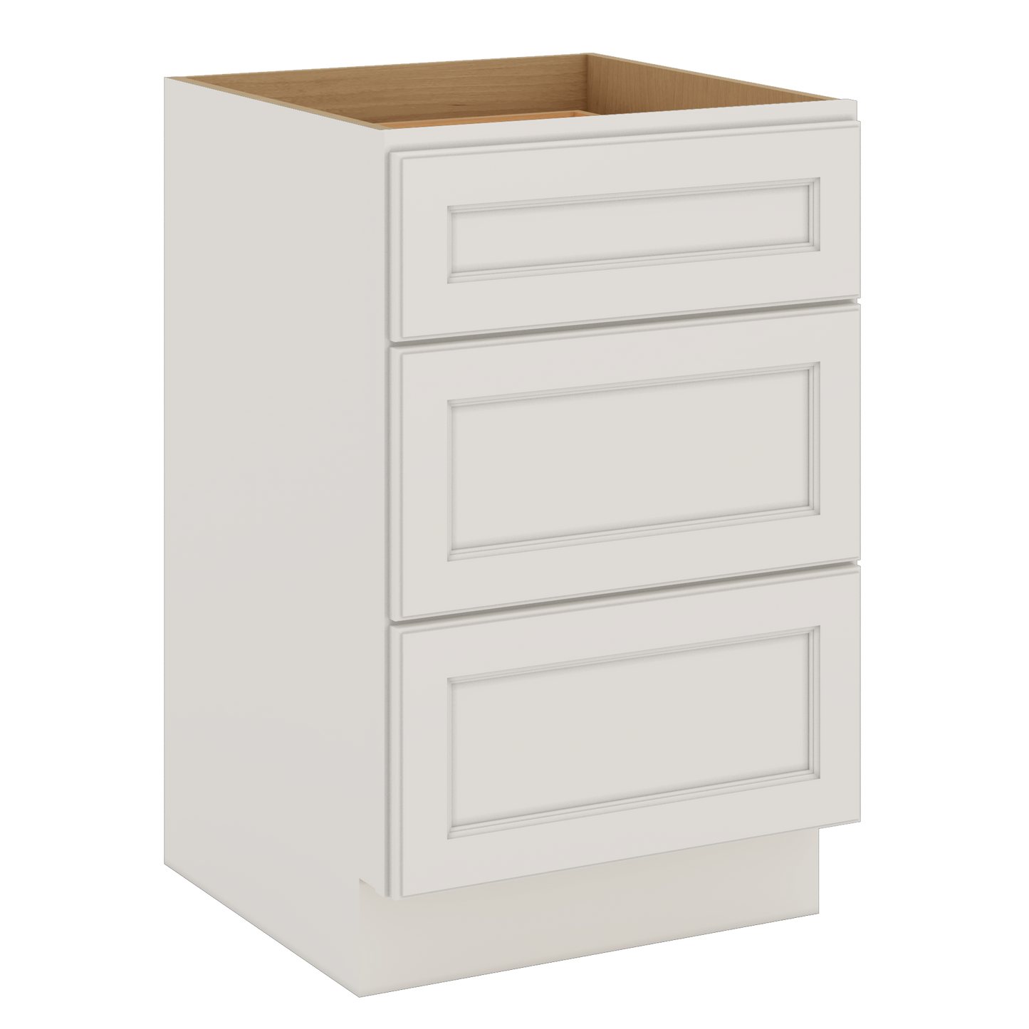 J&K Dove E1 Vanity 3 Drawer Base 21" W x 33" H x 21" D