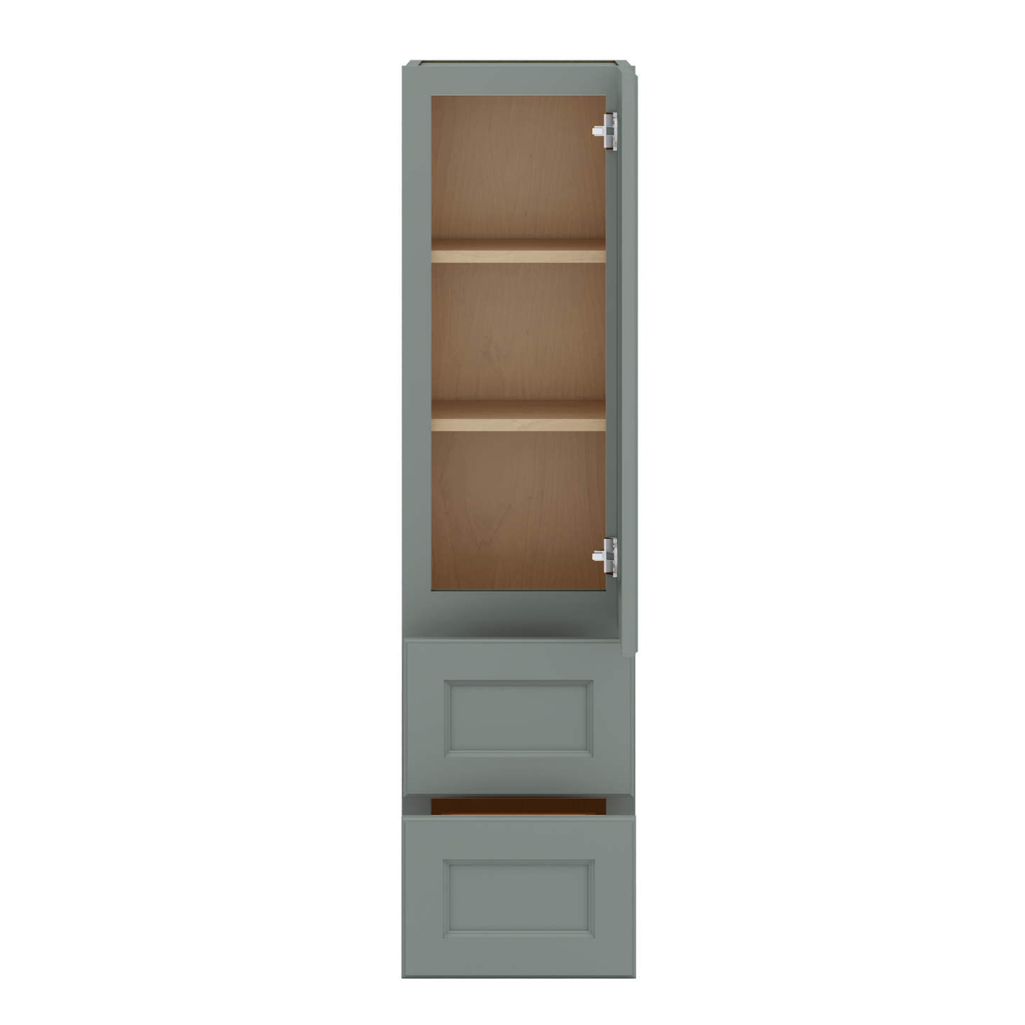 J&K Sage E3 Vanity Counter Linen 12" W x 45" H x 12" D