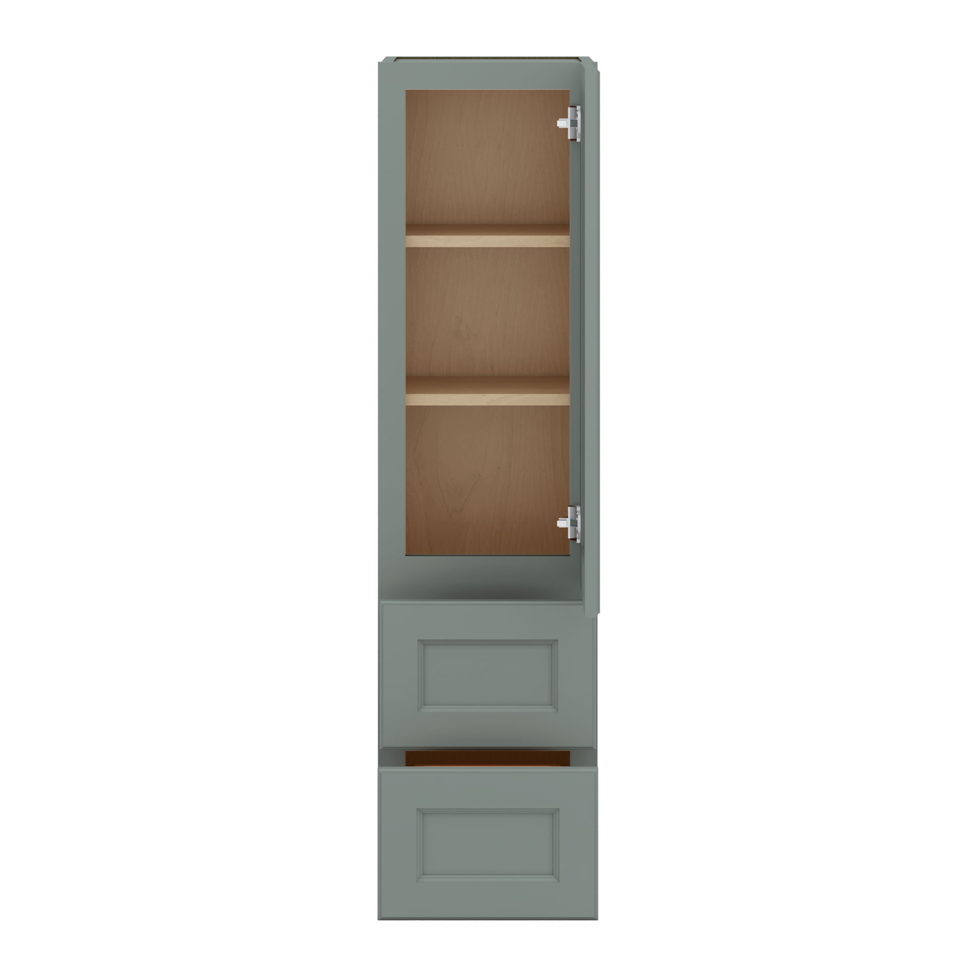 J&K Sage E3 Vanity Counter Linen 12" W x 45" H x 12" D