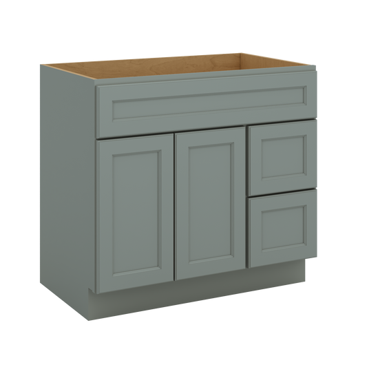 J&K Sage E3 Vanity Sink Combo 36" W x 33" H x 21" D