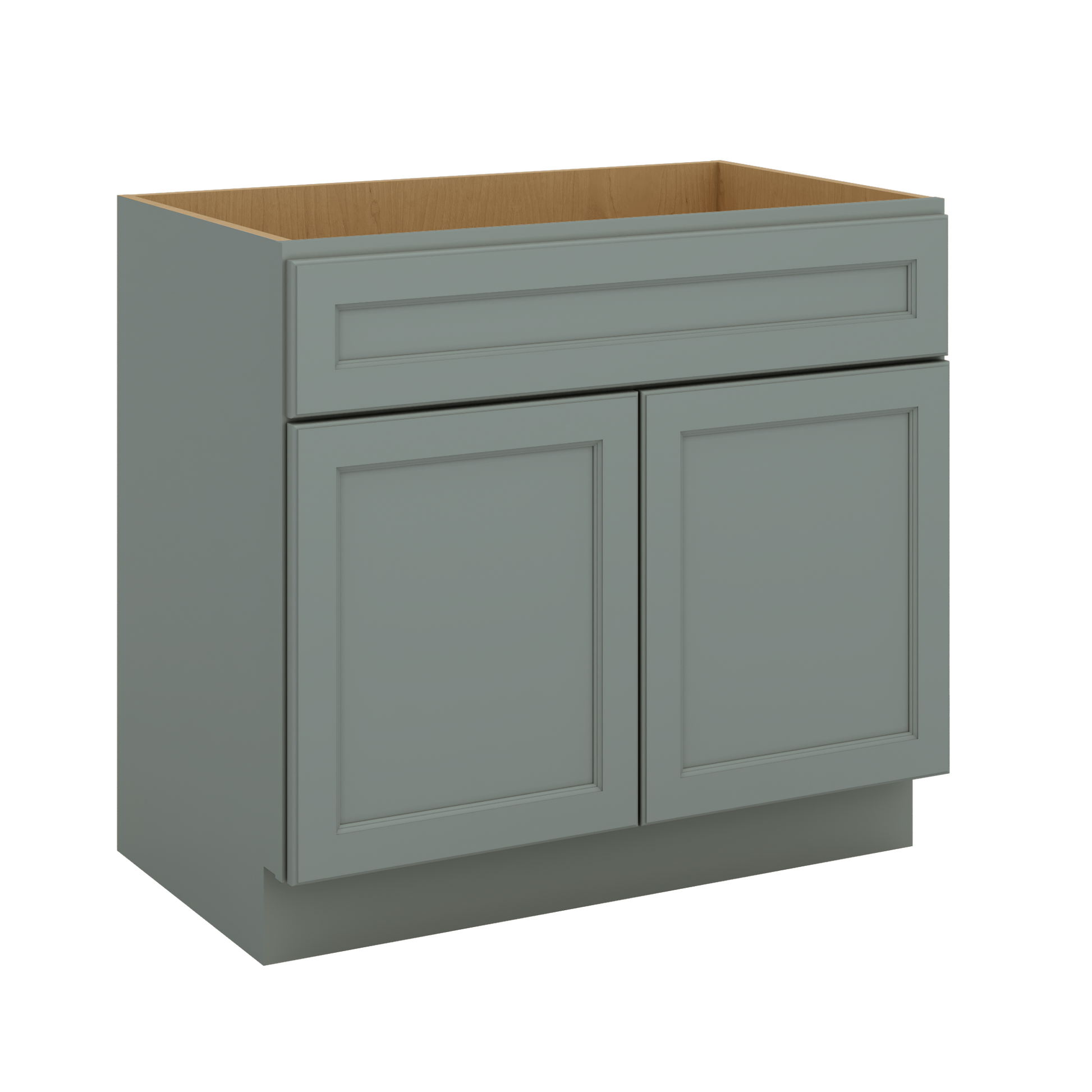 J&K Sage E3 Vanity Base Sink Door/False Drawer 36" W x 33" H x 21" D