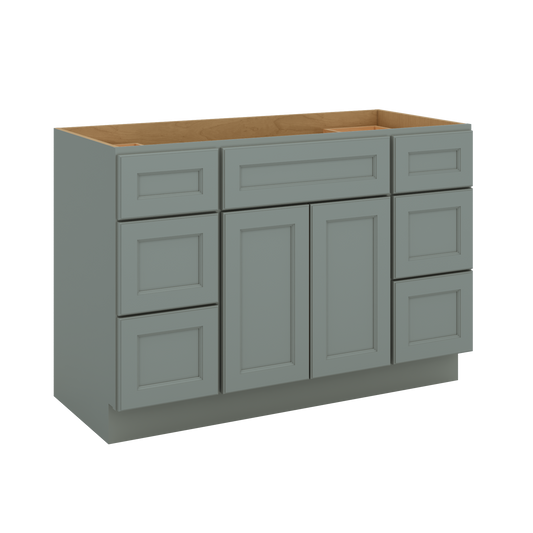 J&K Sage E3 Vanity Sink Combo 48" W x 33" H x 21" D