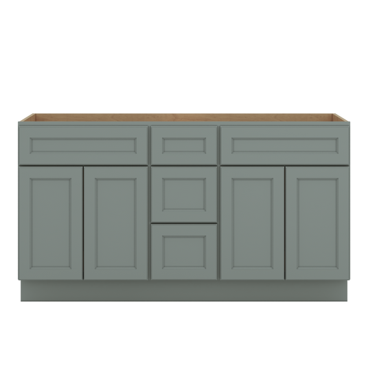 J&K Sage E3 Vanity Sink Combo 60" W x 33" H x 21" D