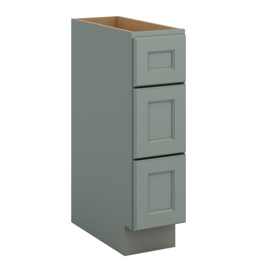 J&K Sage E3 Vanity 3 Drawer Base 09" W x 33" H x 21" D