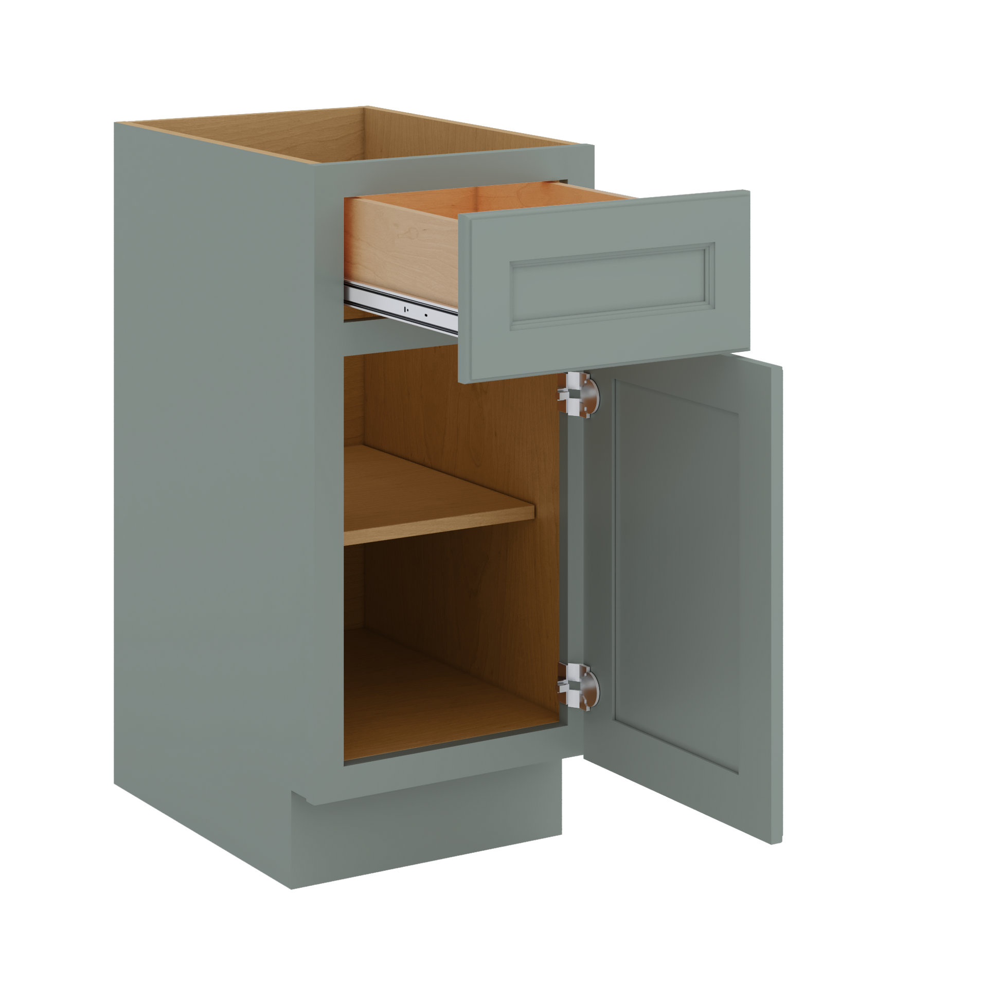J&K Sage E3 Vanity Base Door/Drawer 15" W x 33" H x 21" D