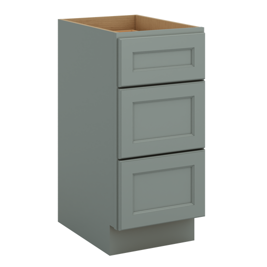 J&K Sage E3 Vanity 3 Drawer Base 15" W x 33" H x 21" D