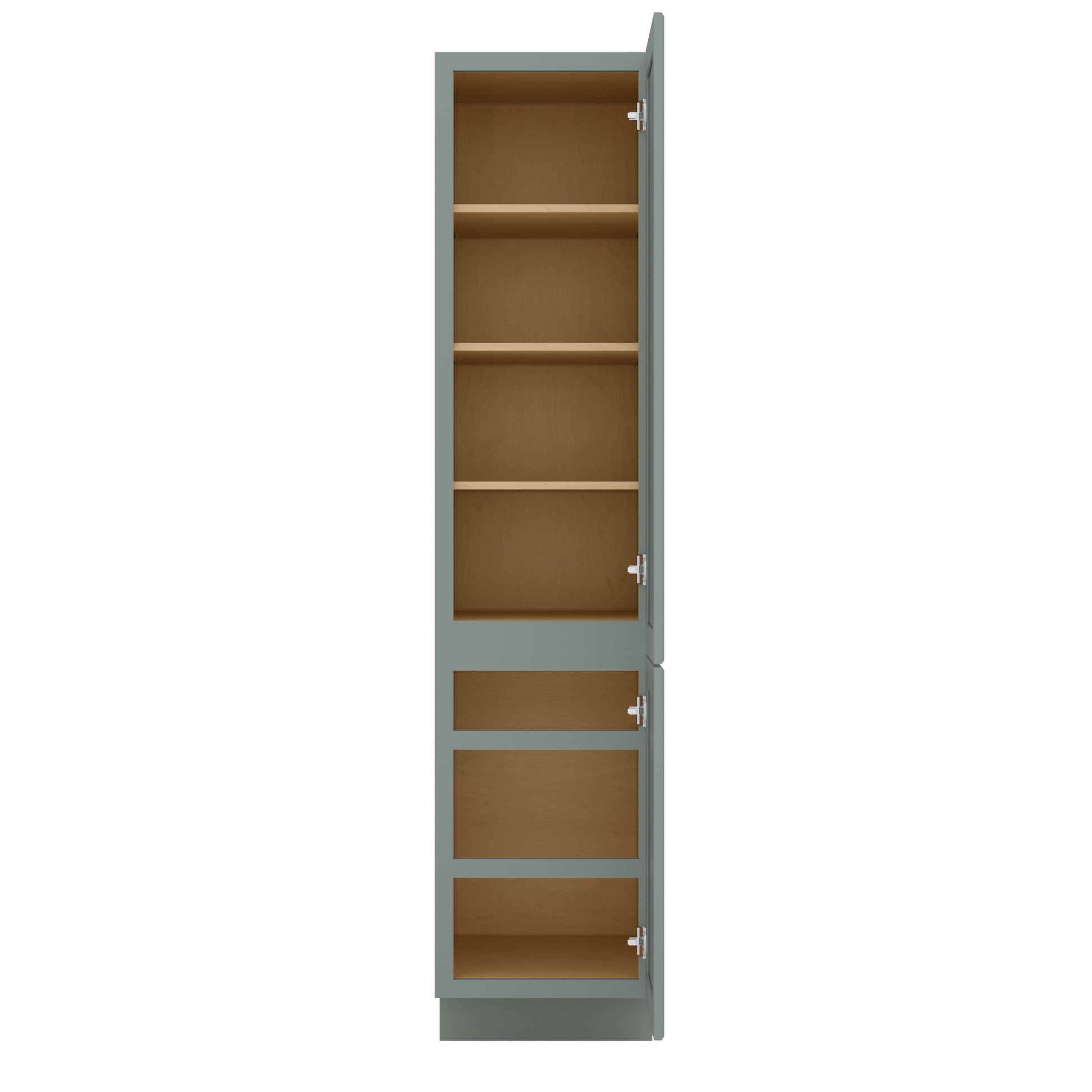 J&K Sage E3 Vanity Linen 18" W x 81" H x 24" D