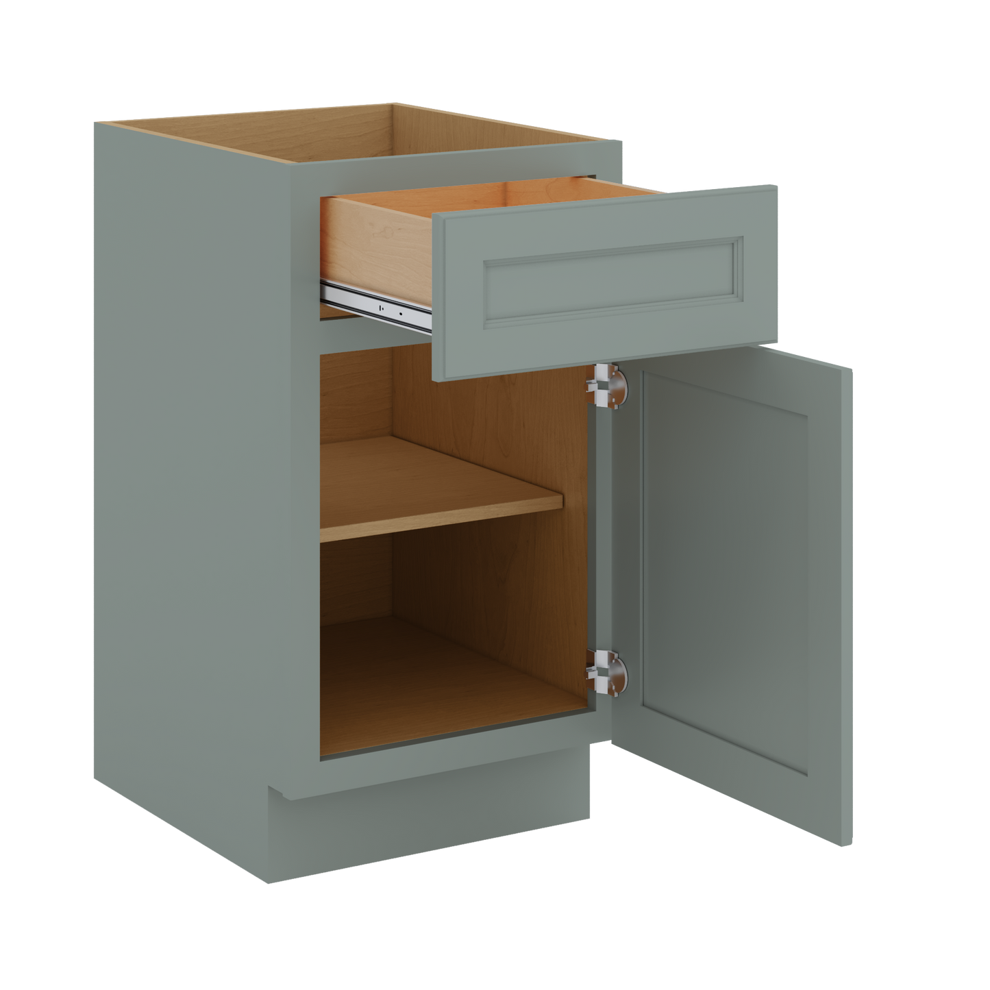 J&K Sage E3 Vanity Base Door/Drawer 18" W x 33" H x 21" D