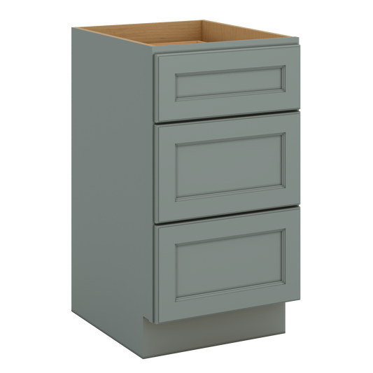 J&K Sage E3 Vanity 3 Drawer Base 18" W x 33" H x 21" D