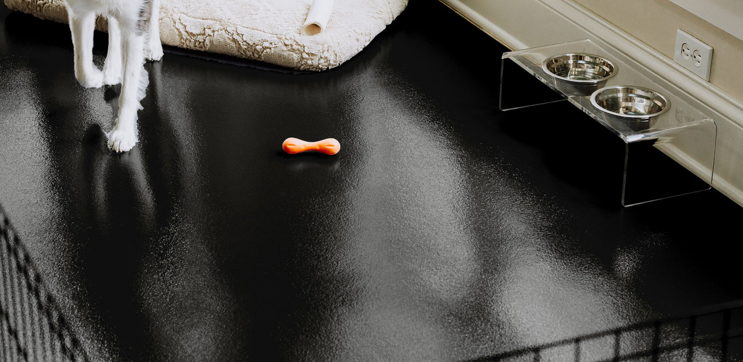 Pet Protective Flooring | Ceramic Texture | 5' x 10' | G-Floor<sup>®</sup> Pet Protective Flooring