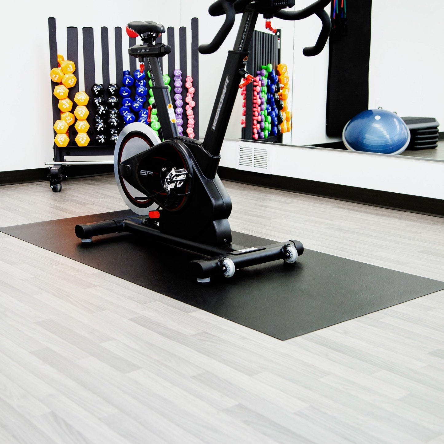 Exercise Equipment Flooring Mat | Ceramic Texture | G-Floor<sup>®</sup> Sport Vinyl Flooring