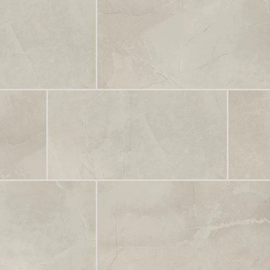 MS International Sande Ivory 24x48 Polished Rectified Porcelain Floor and Wall Tile | $3.50 sq. ft.