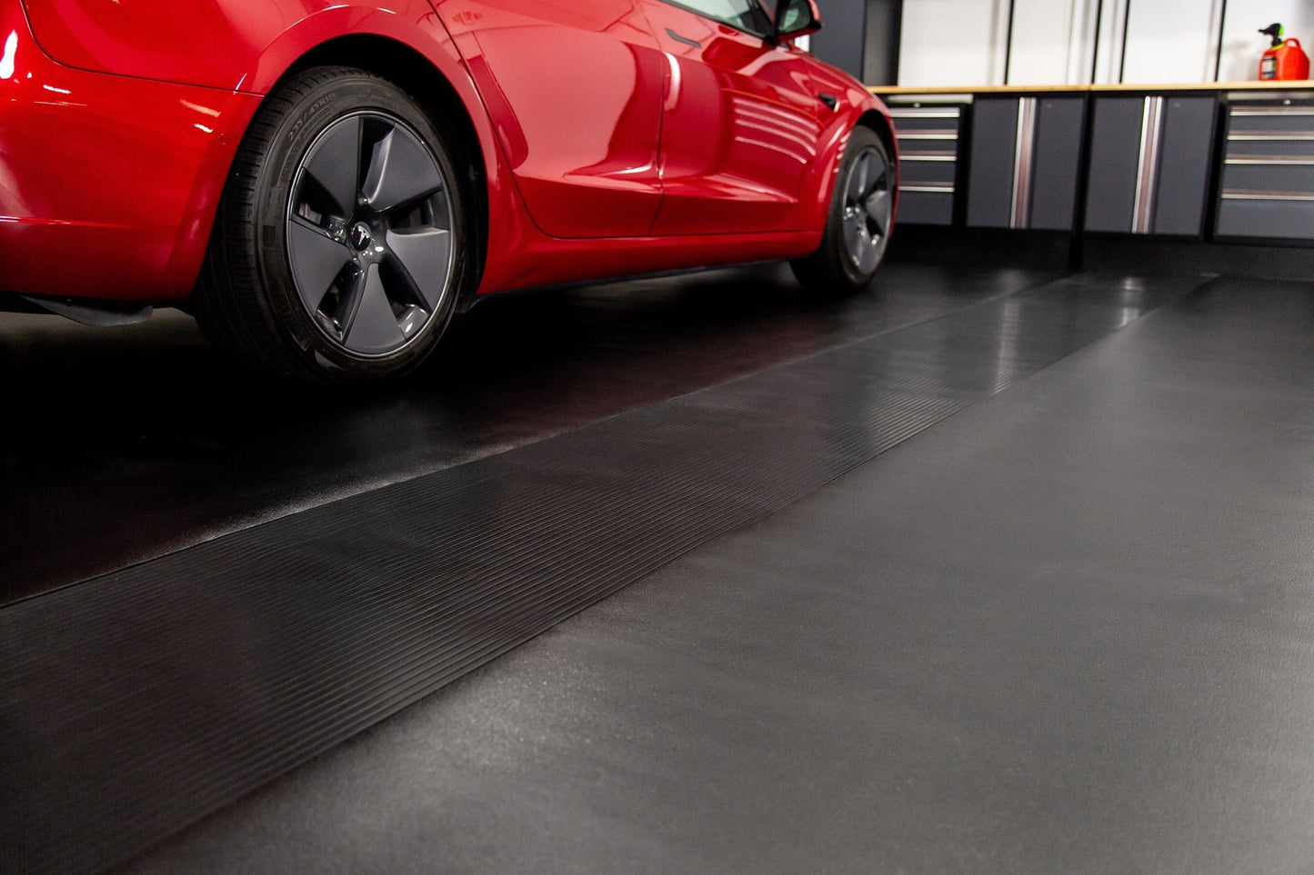 Garage Floor Runner | Standard Traffic | G-Floor<sup>®</sup> Roll-Out Vinyl Flooring