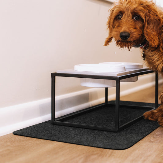 Pet Food Bowl Mat | G-Floor<sup>®</sup> Pet Protective Flooring