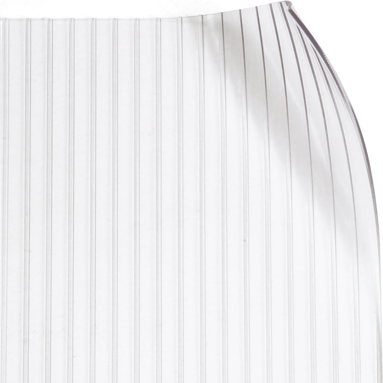 Epoxy Garage Floor Protector | Clear Ribbed Tread | G-Floor<sup>®</sup> Roll-Out Vinyl Flooring