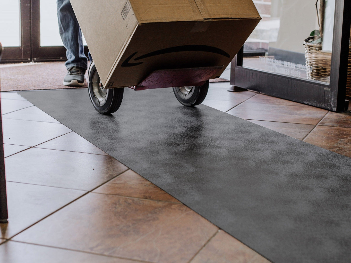 Garage Floor Runner | Standard Traffic | G-Floor<sup>®</sup> Roll-Out Vinyl Flooring