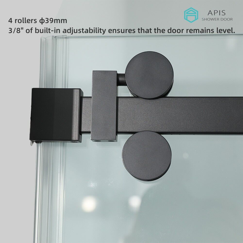 AS-0138 Sliding Shower Door 60" x 60"