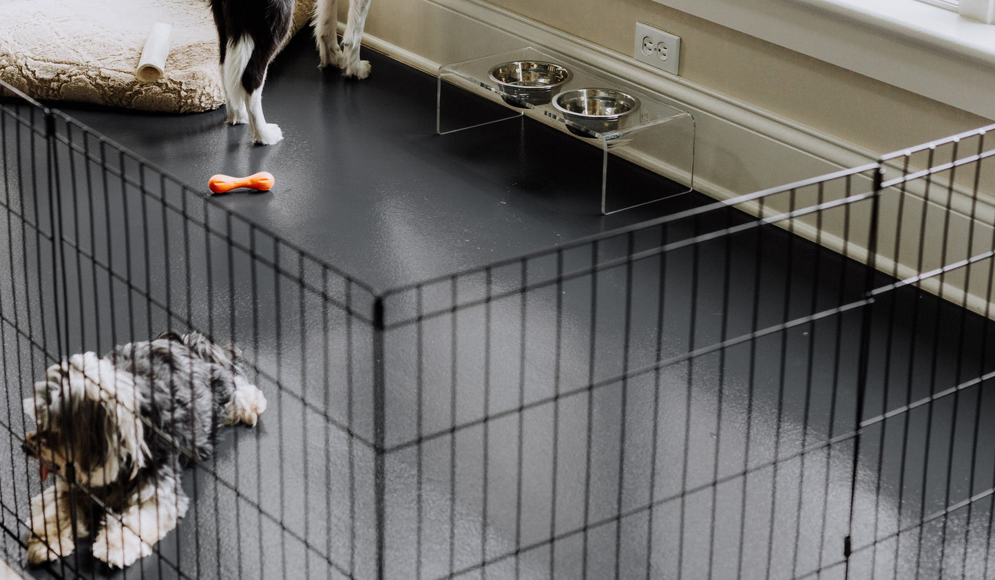 Pet Protective Flooring | Ceramic Texture | 5' x 10' | G-Floor<sup>®</sup> Pet Protective Flooring