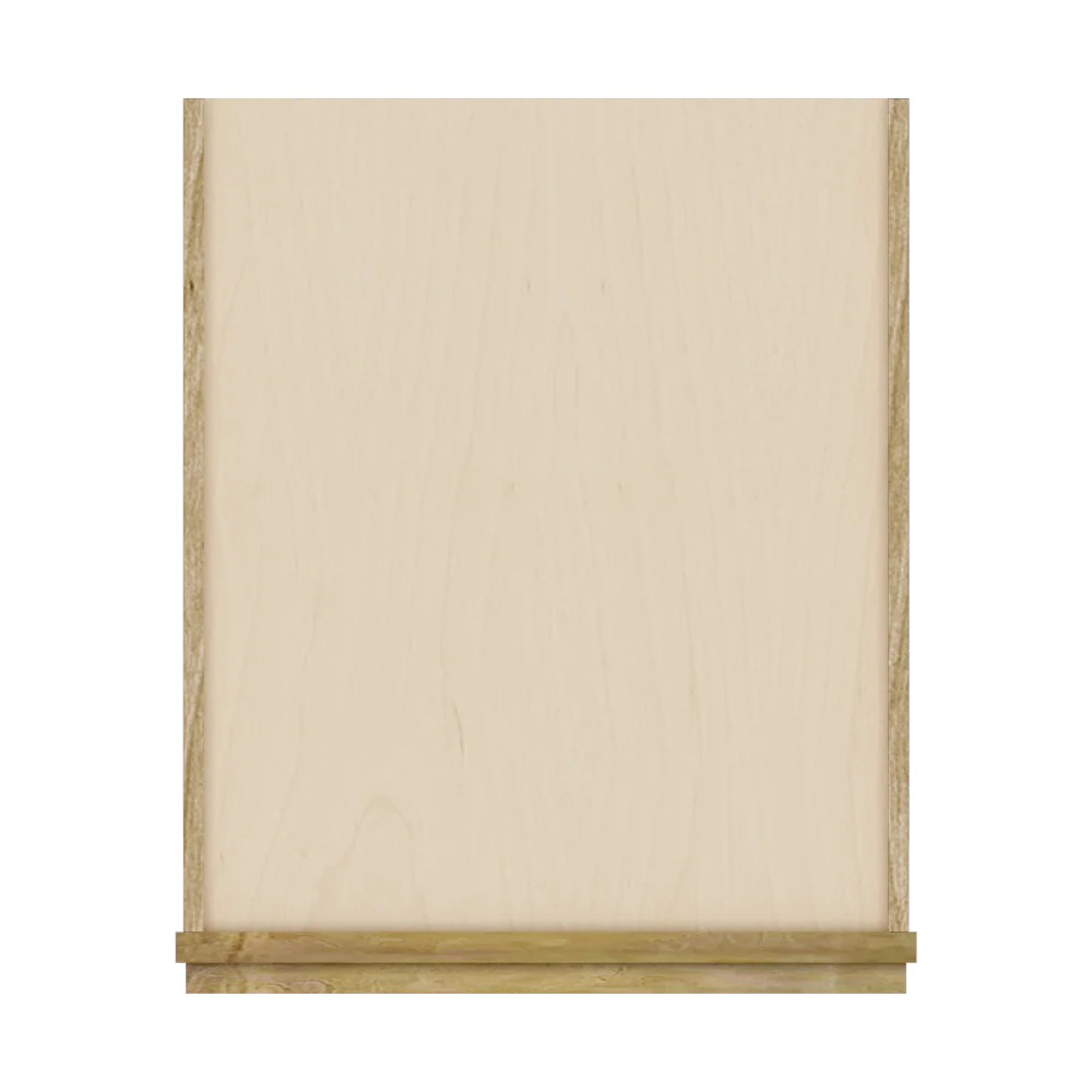 Modernform Cabinet Natural Shaker 18" W X 84" H X 21" D Vanity Linen Cabinet