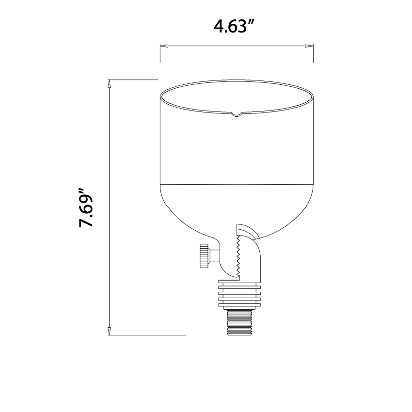 Rein Bronze Fatboy Flood Light