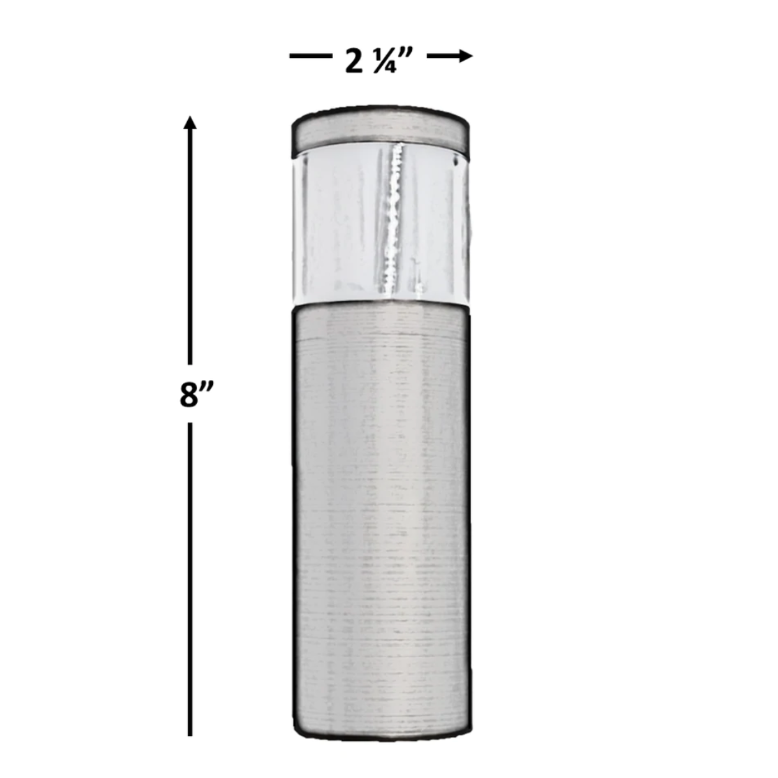 Brutus 8" Brass Bollard