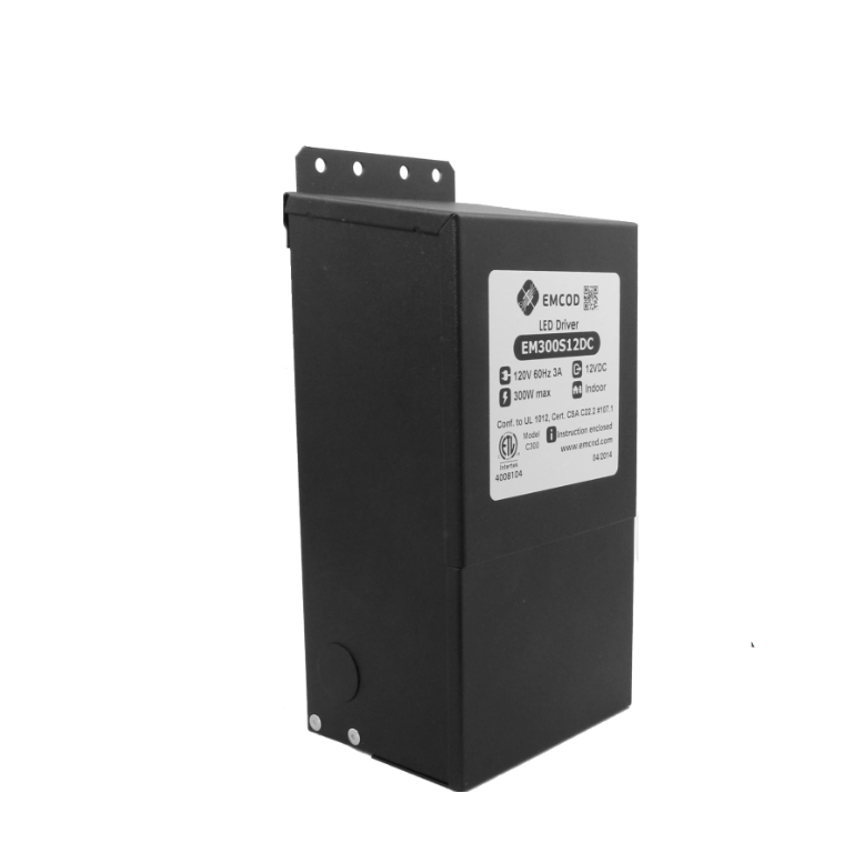 150-600W 12VAC Black Dimmable Transformer