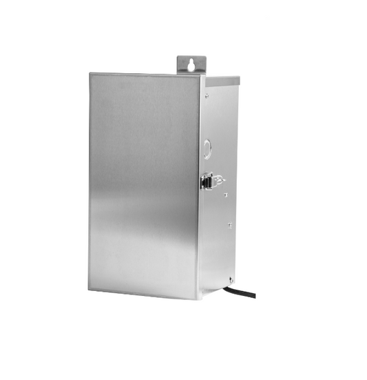 150-900W Black & Stainless Commercial Grade Magnetic Low Voltage Transformer