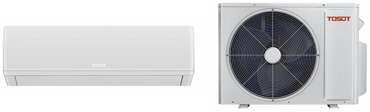 TOSOT Entry-Level Single Zone Wall-Mount Systems (Up to 19 SEER / 20.5 SEER2)