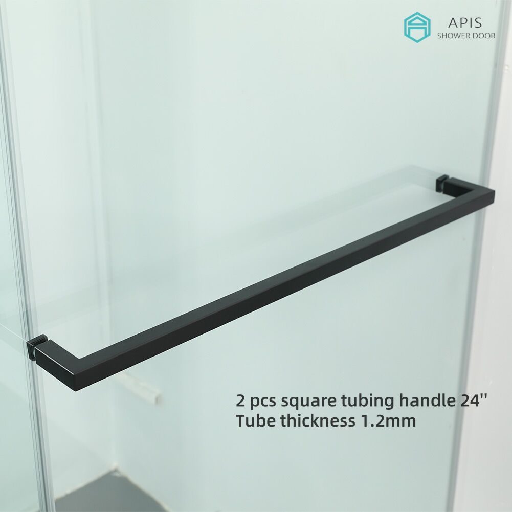 AS-8855D Double Sliding Shower Door 60" x 60"