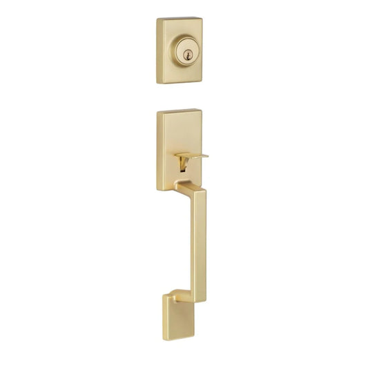 Stockholm Handleset - Satin Brass
