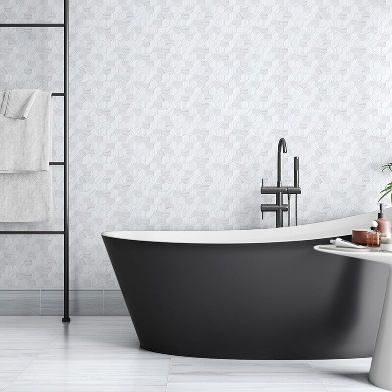 Bianco Dolomiti Classic Honed Marble Tile