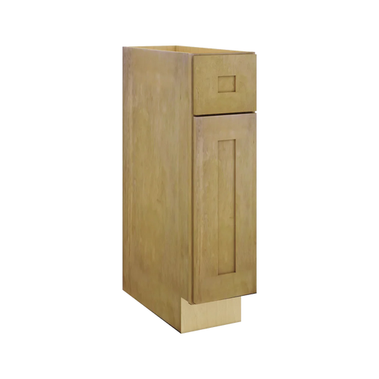 Modernform Cabinet Natural Shaker 09" W X 34 1/2" H X 21" D Base 1 Door/1 Drawer