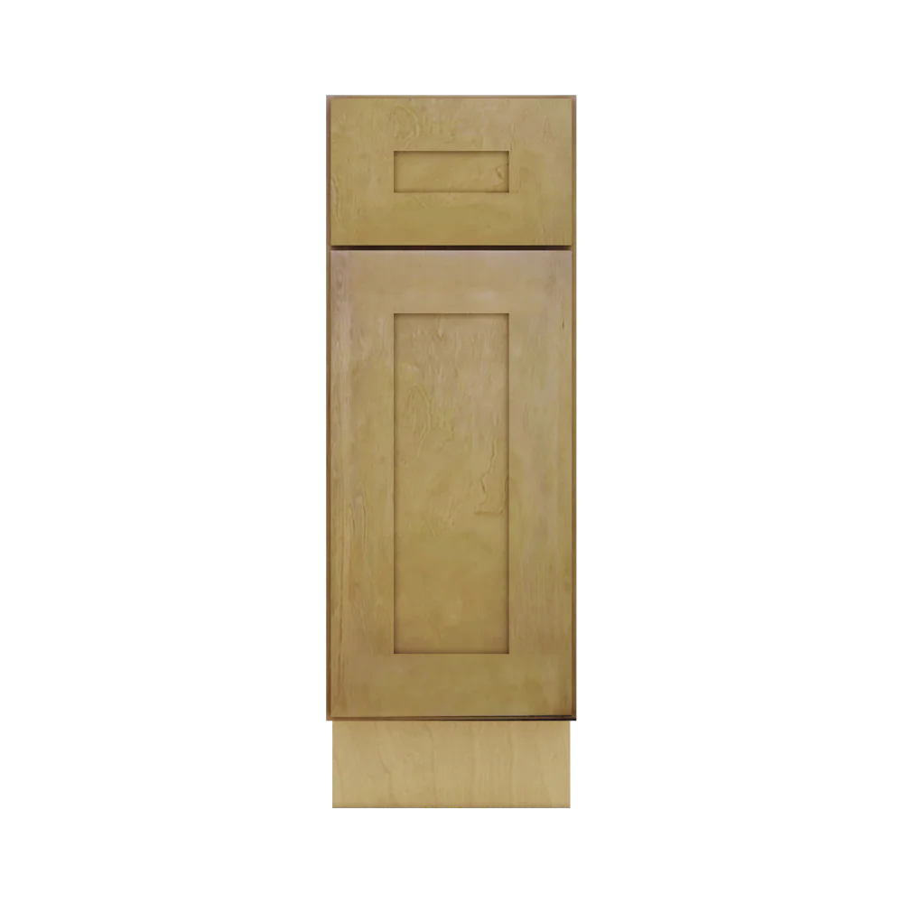 Modernform Cabinet Natural Shaker 12" W X 34 1/2" H X 21" D Base 1 Door/1 Drawer