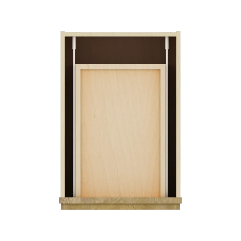 Modernform Cabinet Natural Shaker 15" W X 34 1/2" H X 21" D Vanity Base with 3 Drawers