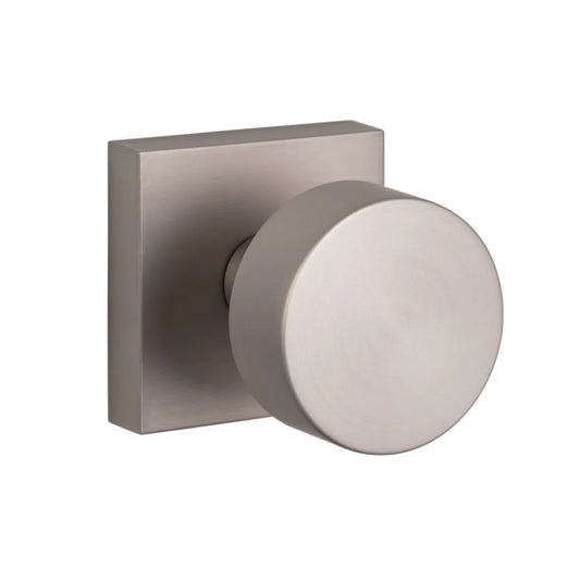 Zurich Square Knob - Satin Nickel