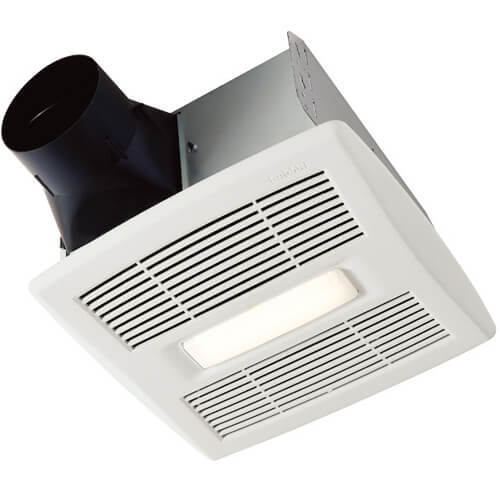 FLEX DC ESTAR Humidity Sensing Bathroom Exhaust Fan w/ LED (50-110 CFM)