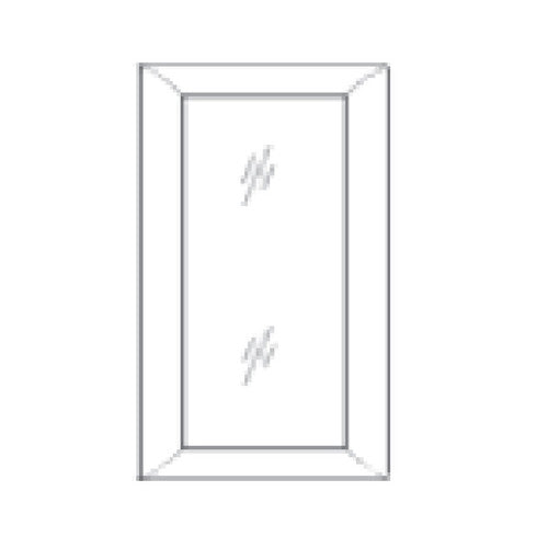 PW-W3612BGD ( Glass Door for W3612 Wall cabinet )