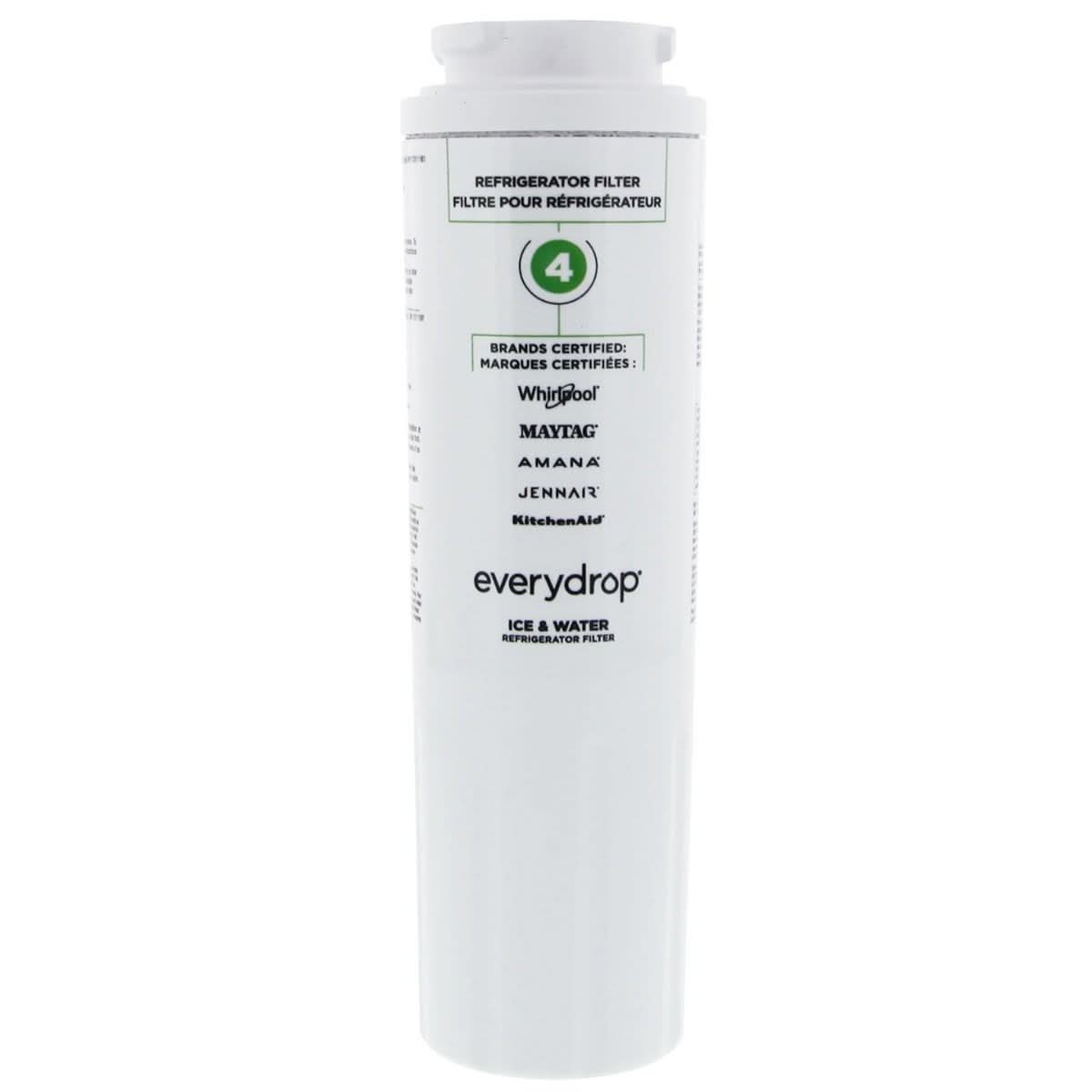 Whirlpool 4396395 and Maytag UKF8001 EveryDrop EDR4RXD1 (Filter 4) Ice and Water Refrigerator Filter