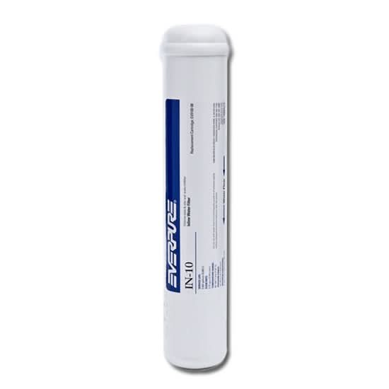 Everpure EV9100-08 IN-10 Inline Filter with 3/8 inch NPT threads