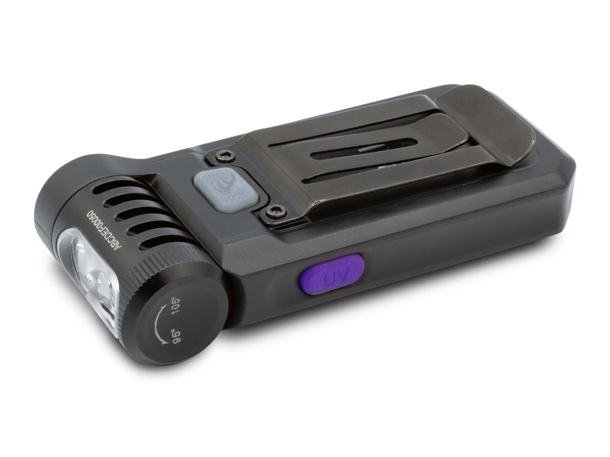 Fenix SW05R-UV Clip On Flashlight with UV Light
