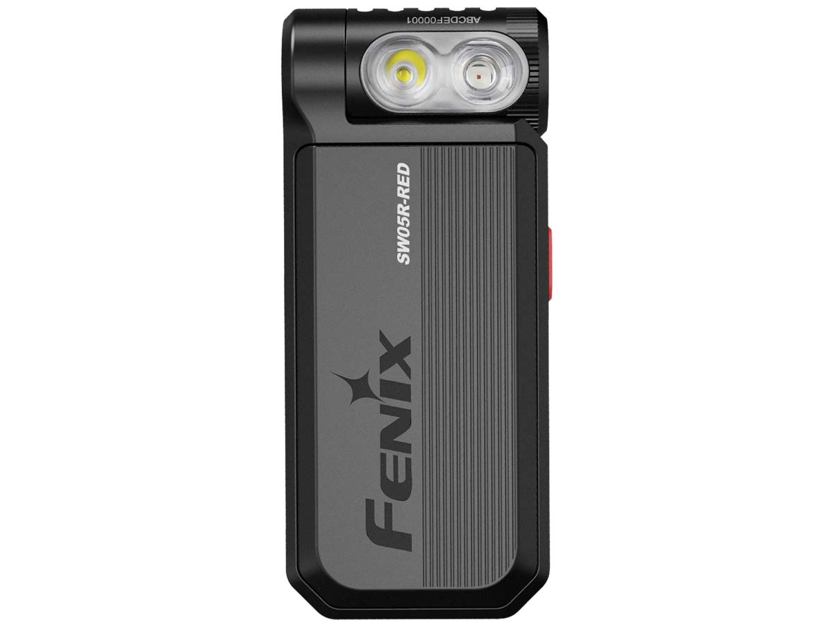 Fenix SW05R-RED Clip On Flashlight with Red Light